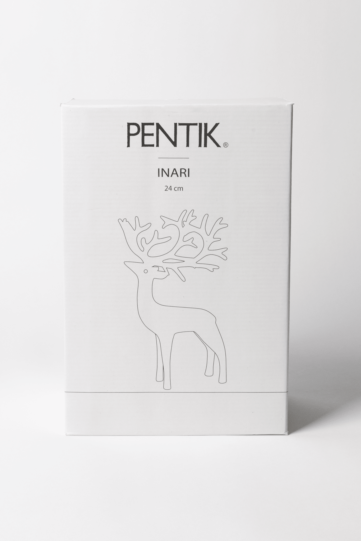 Inari Hopeoitu Poro - PENTIK - Sisustus/Piensisustus/Koristeporot