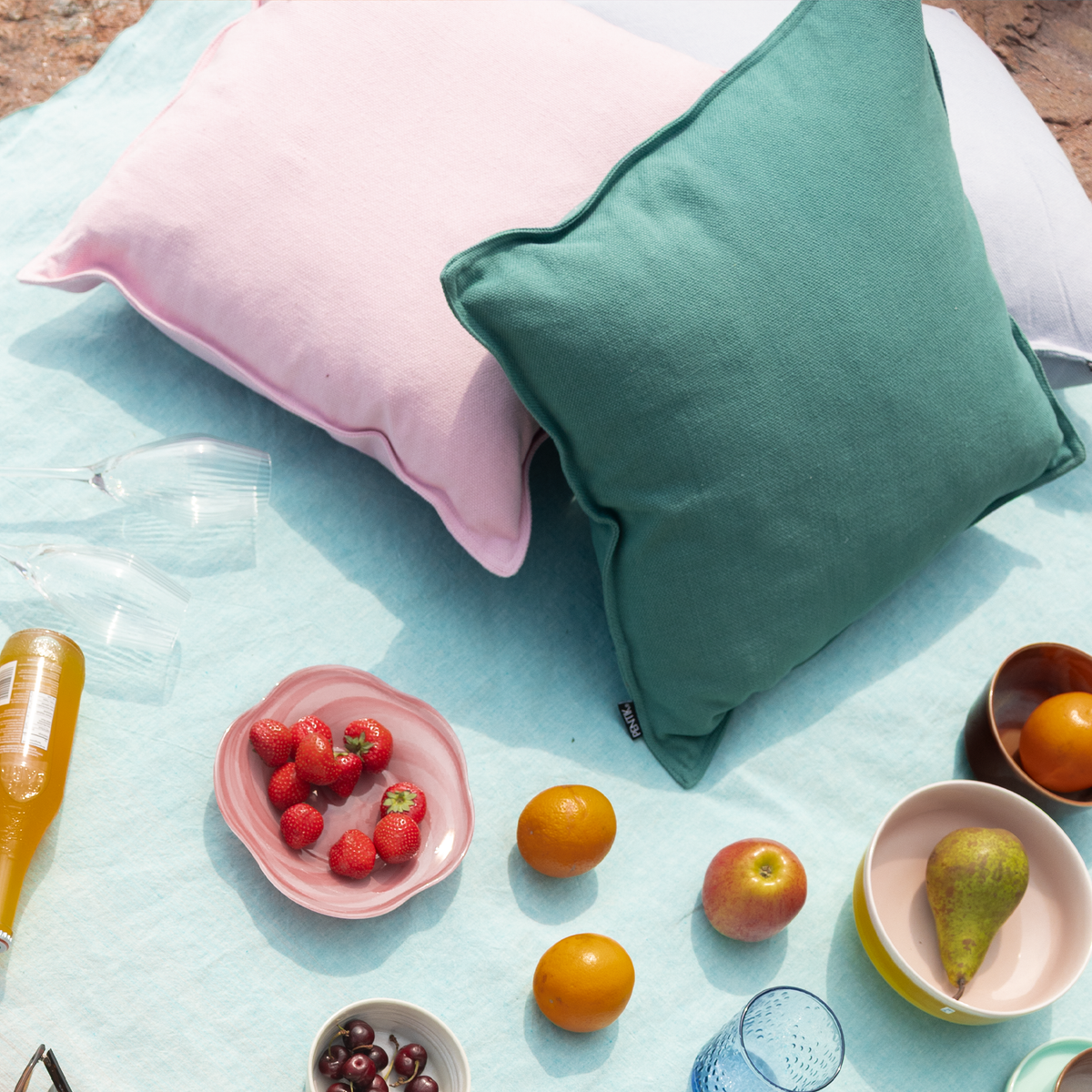 Solid Cushion Cover