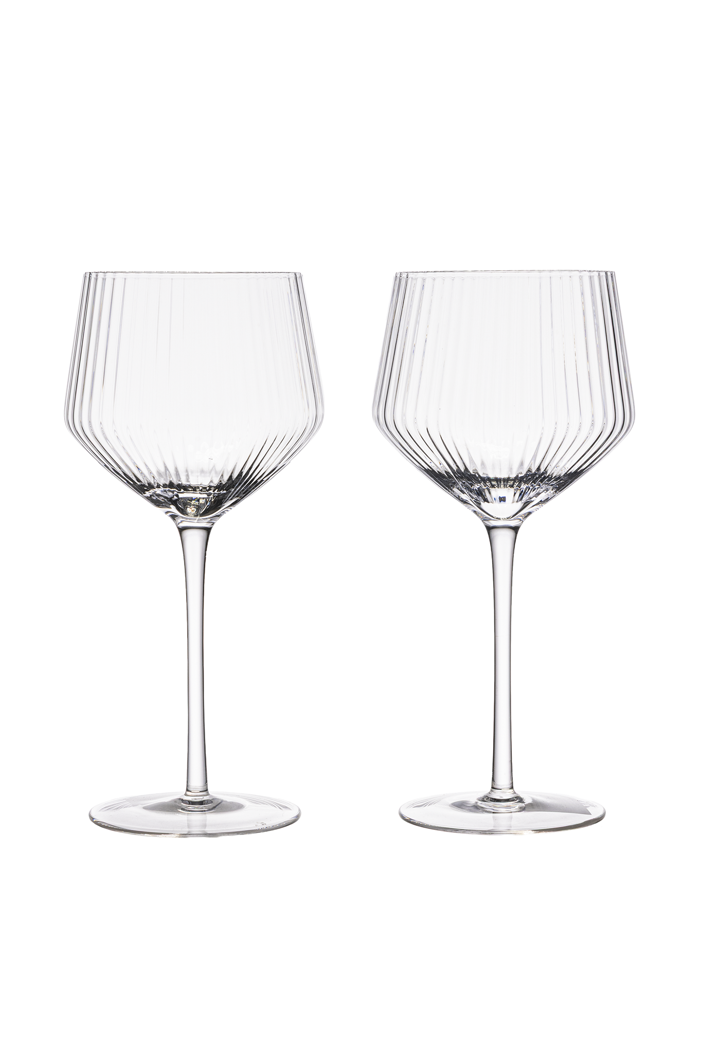 Vuolle Red Wine Glass Stripe 2 pcs