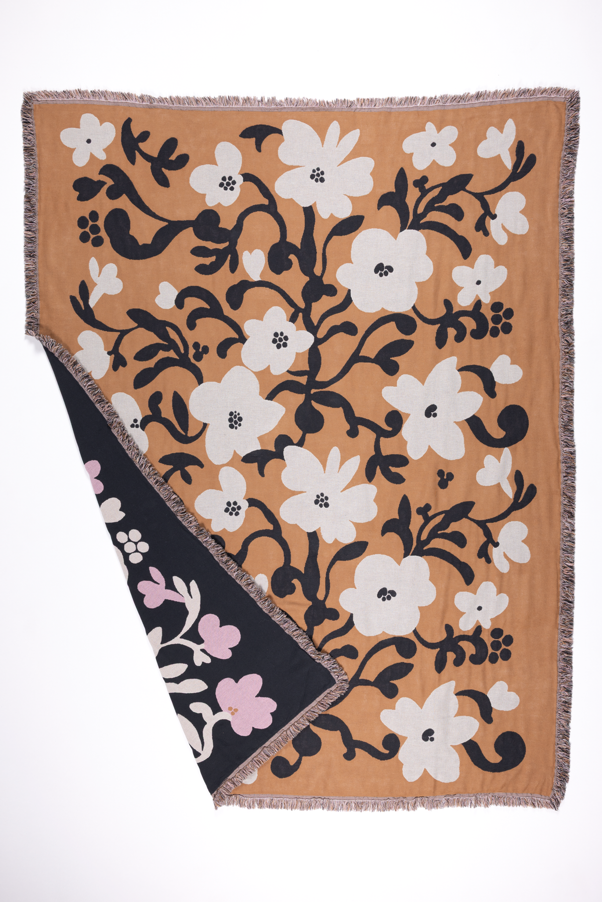 Ruusumalva Blanket Jacquard