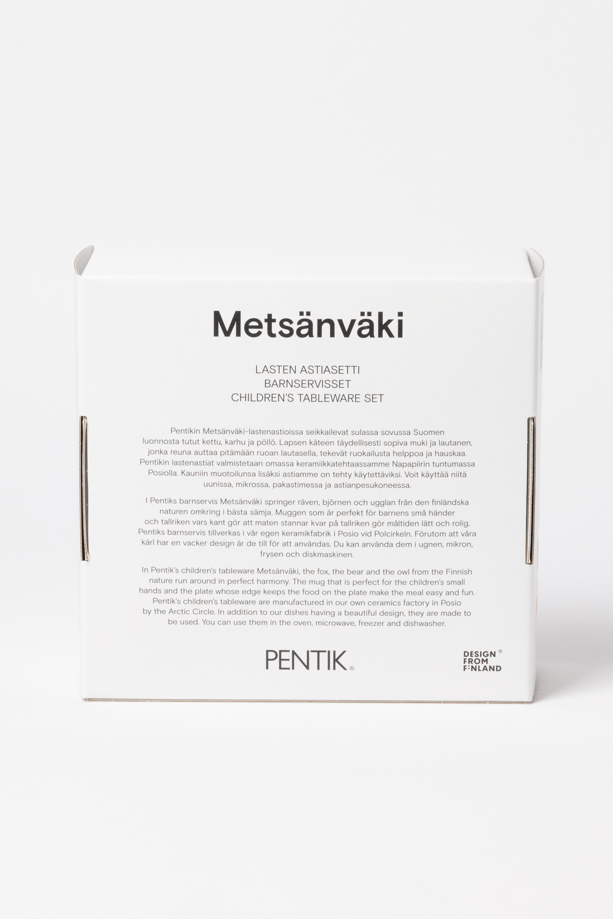 Metsänväki Tableware Set Mug 0,2 l and Plate 18 cm