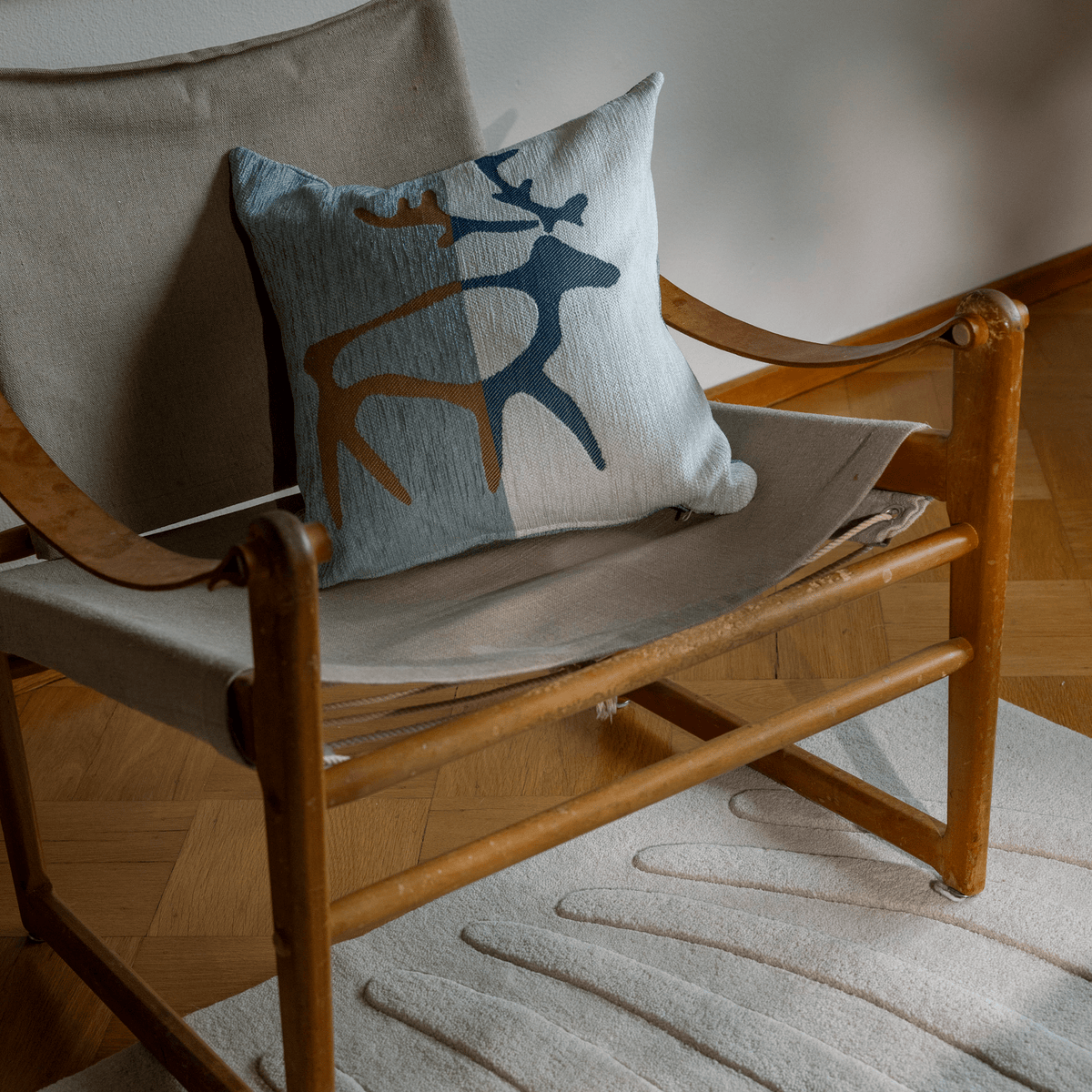 Saaga Tyynynpäällinen Jacquard - PENTIK - Tekstiilit/Sisustustekstiilit/Tyynynpäälliset