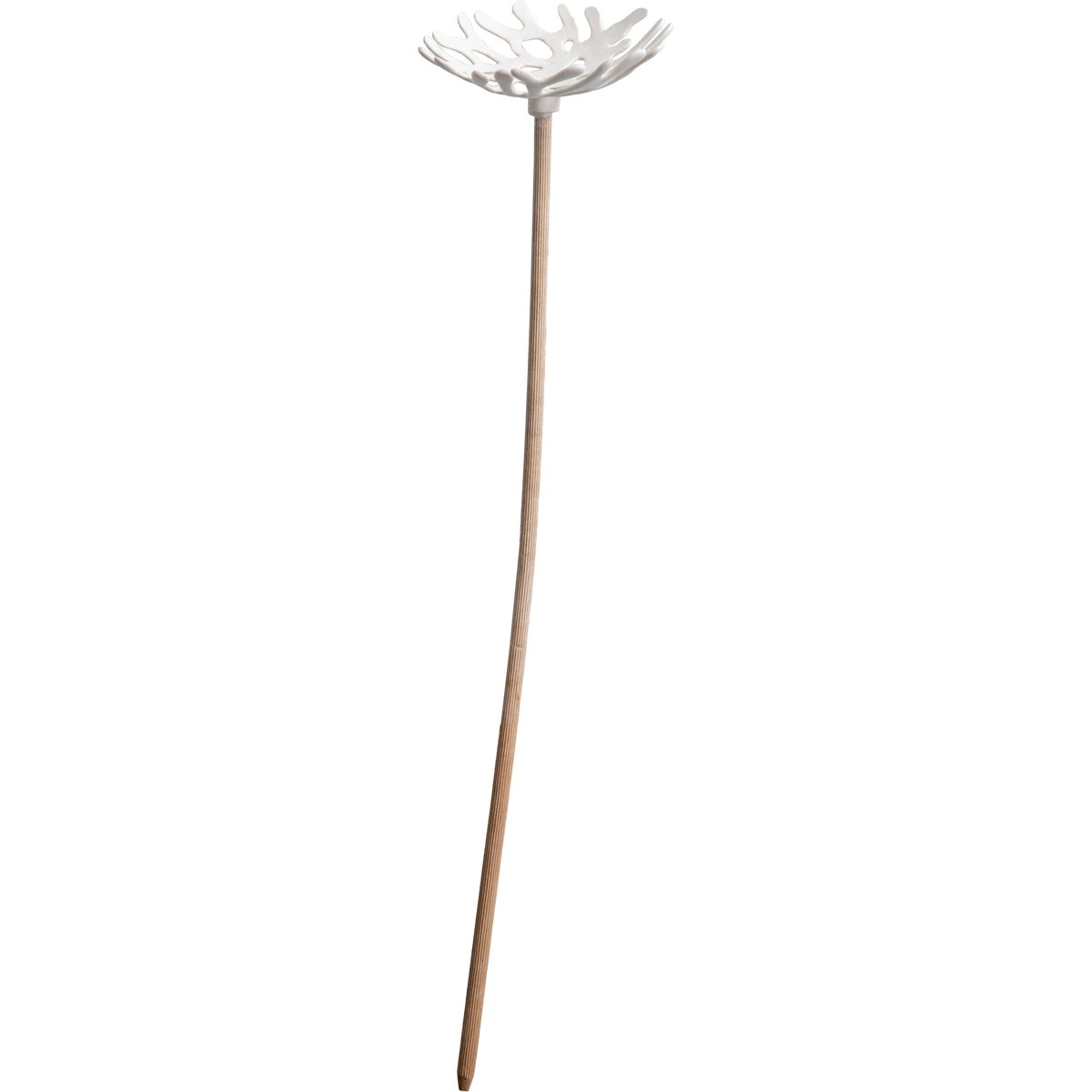 Pentik Flower Ceramic Decoration, White 41 cm – PENTIK