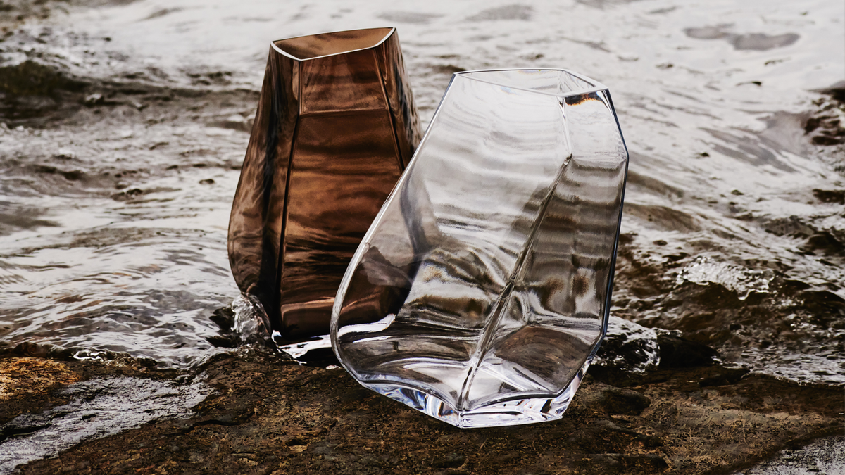 Decor - All products - PENTIK Boulder glass vases by stormy water