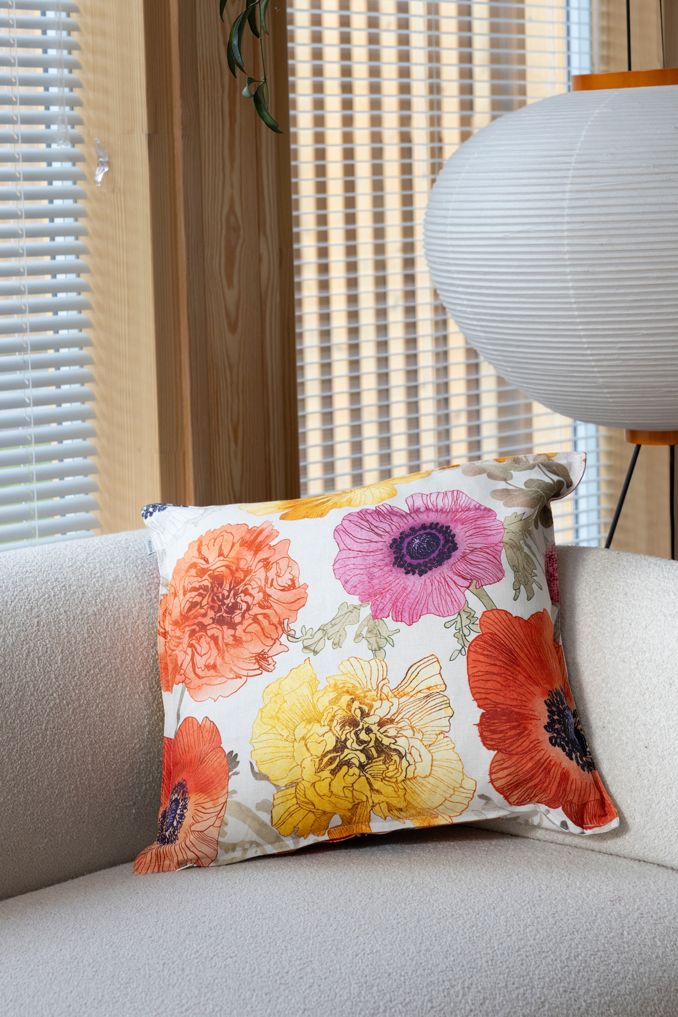 Leinikki Cushion Cover Halflinen