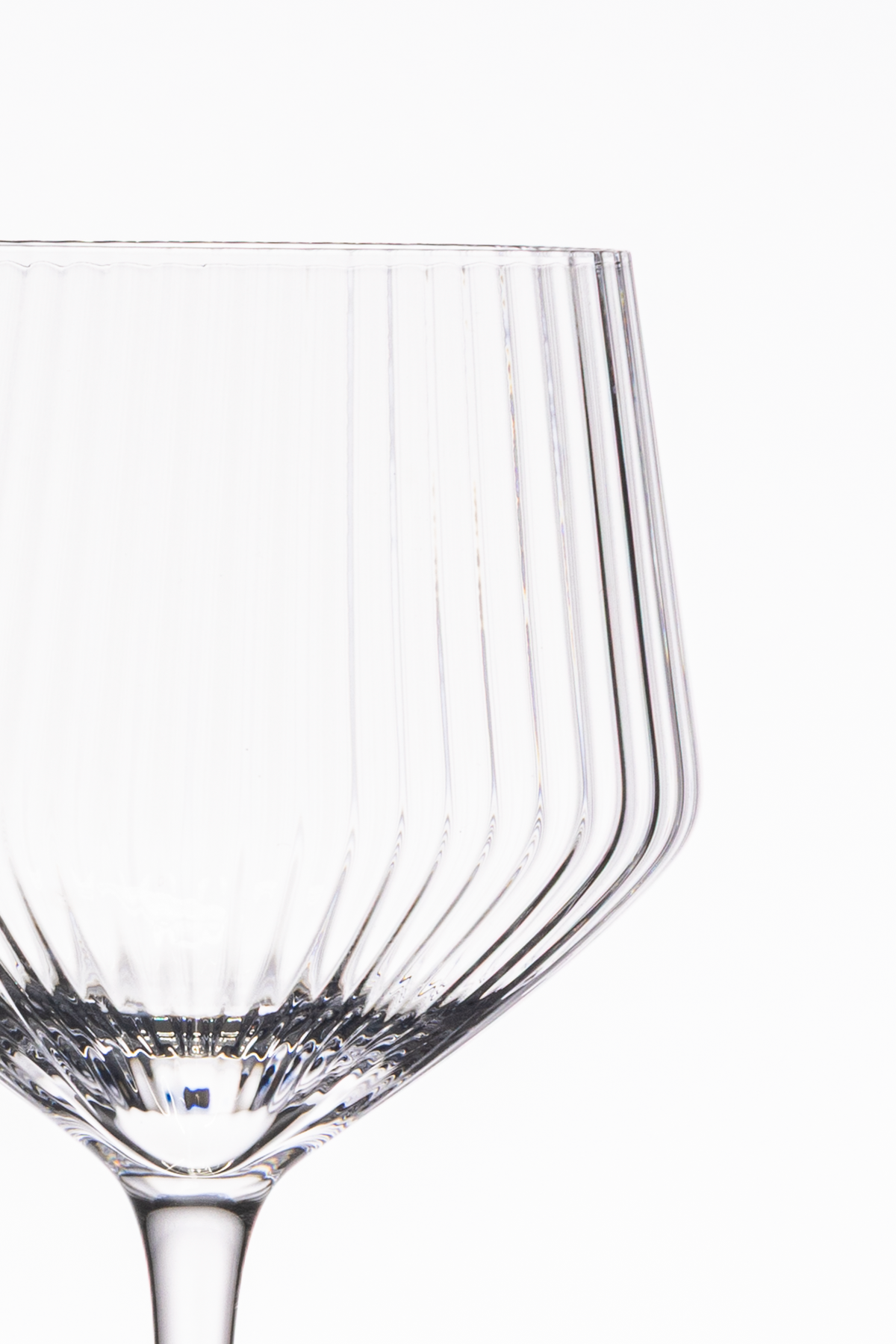 Vuolle White Wine Glass Stripe 2 pcs