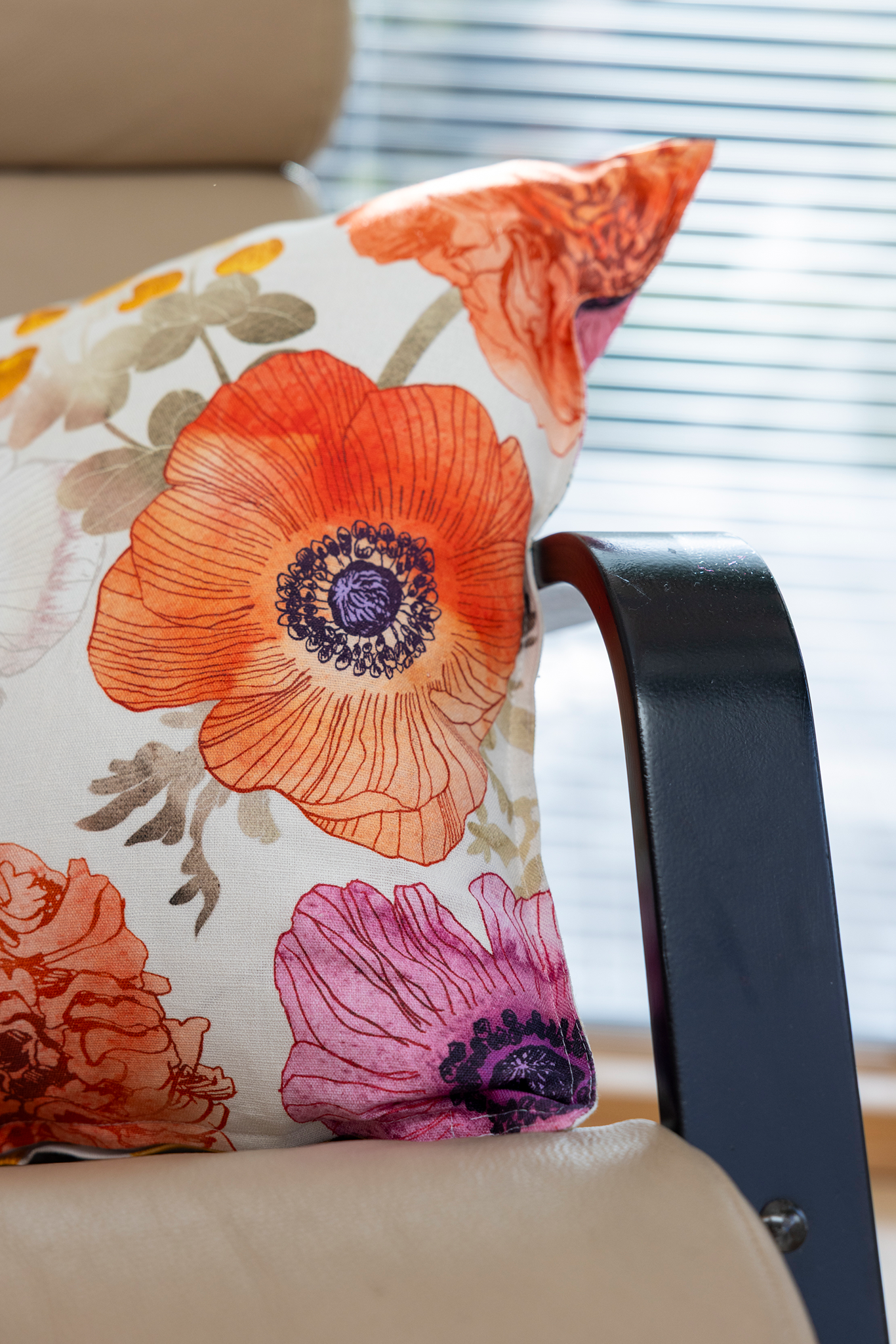 Leinikki Tyynynpäällinen Puuvilla-pellava