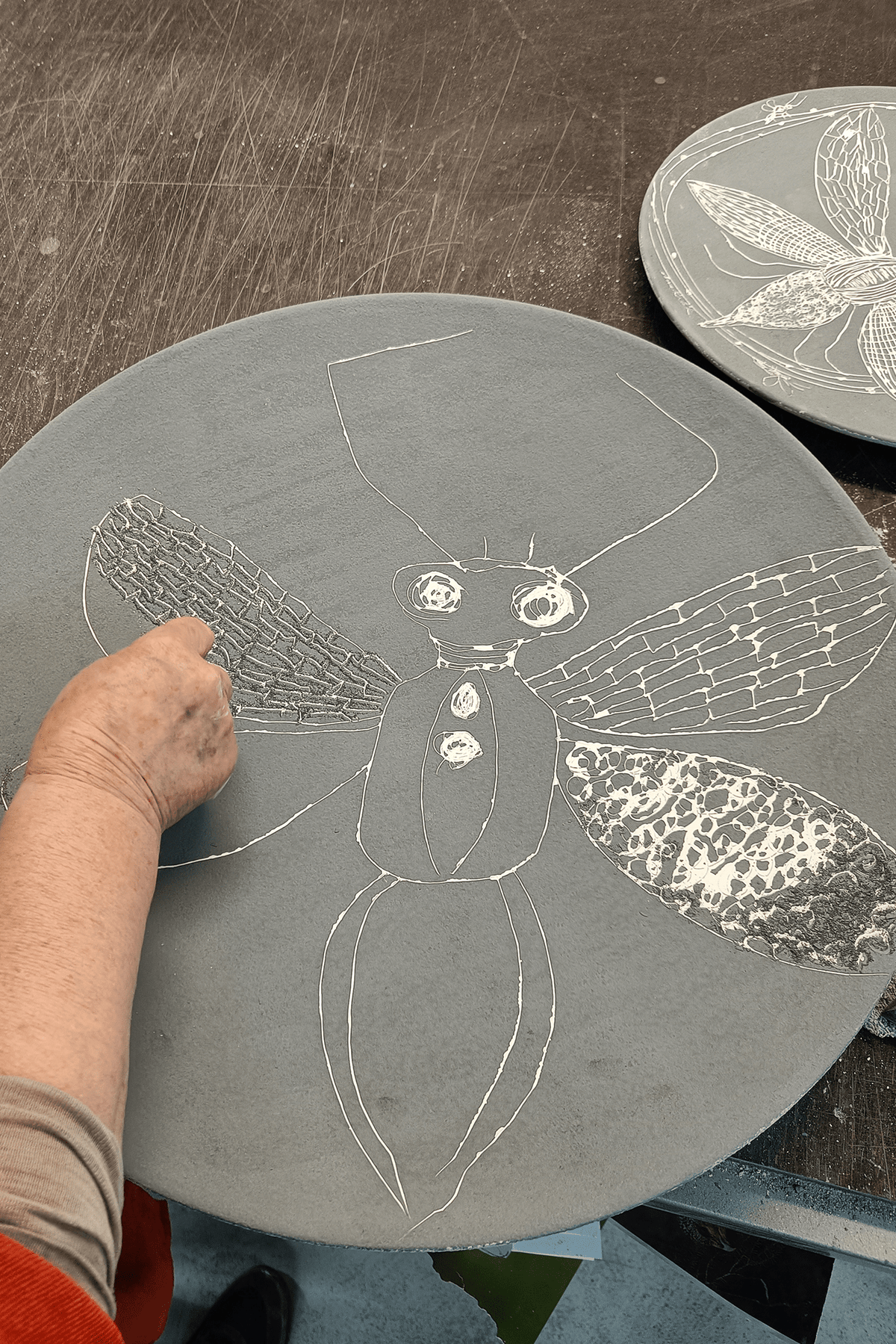 Puutarha Art Taideteos - PENTIK - Sisustus/Taidekeramiikka/Keramiikkataulut ja veistokset