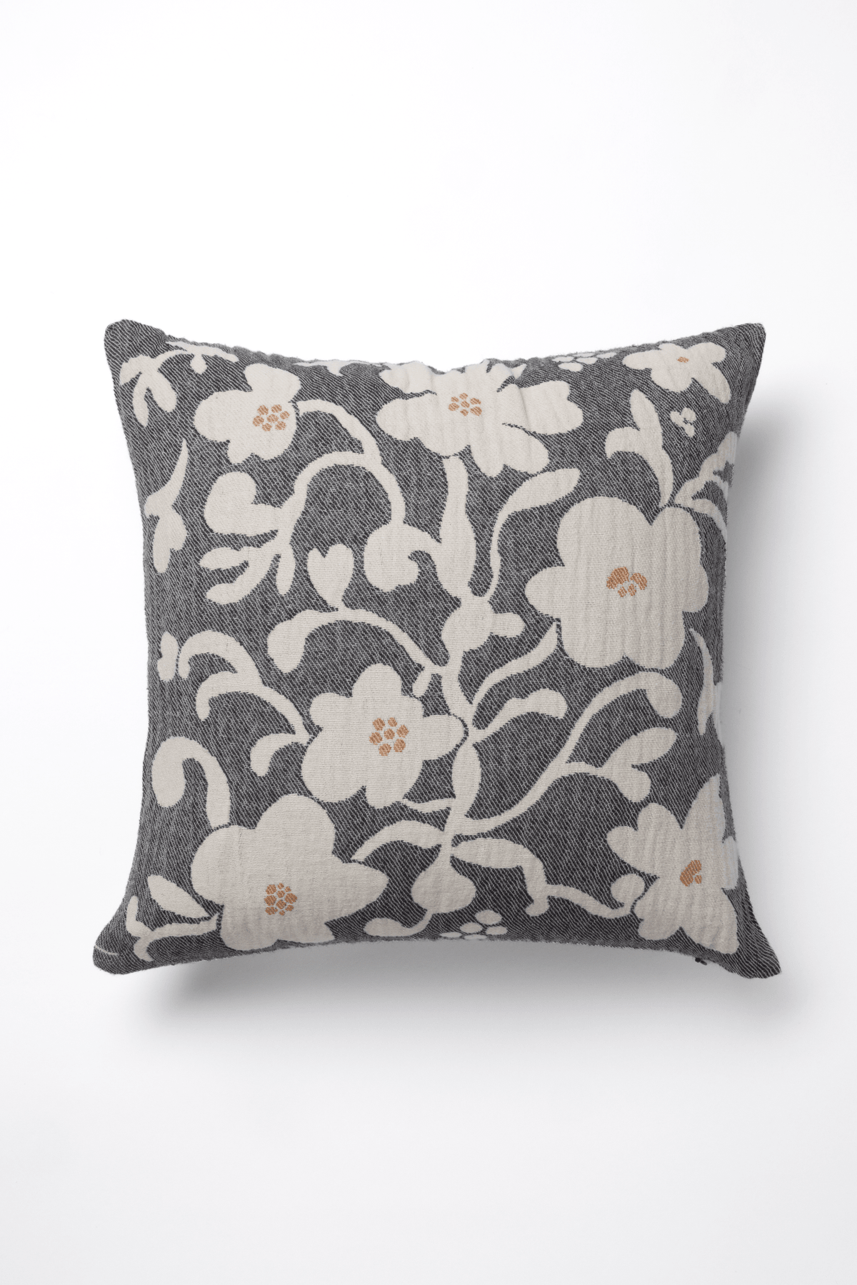 Ruusumalva Tyynynpäällinen Jacquard - PENTIK - Tekstiilit/Sisustustekstiilit/Tyynynpäälliset