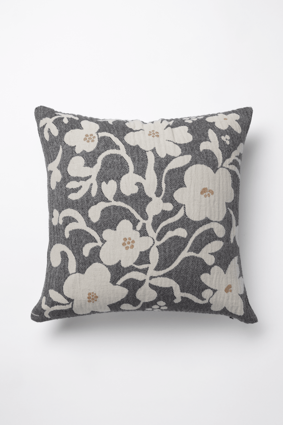 Ruusumalva Tyynynpäällinen Jacquard - PENTIK - Tekstiilit/Sisustustekstiilit/Tyynynpäälliset