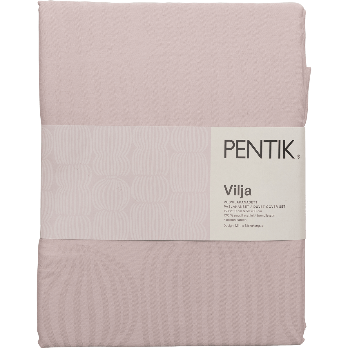 Vilja Pussilakanasetti Jacquard - PENTIK - Tekstiilit/Makuuhuonetekstiilit/Pussilakanat