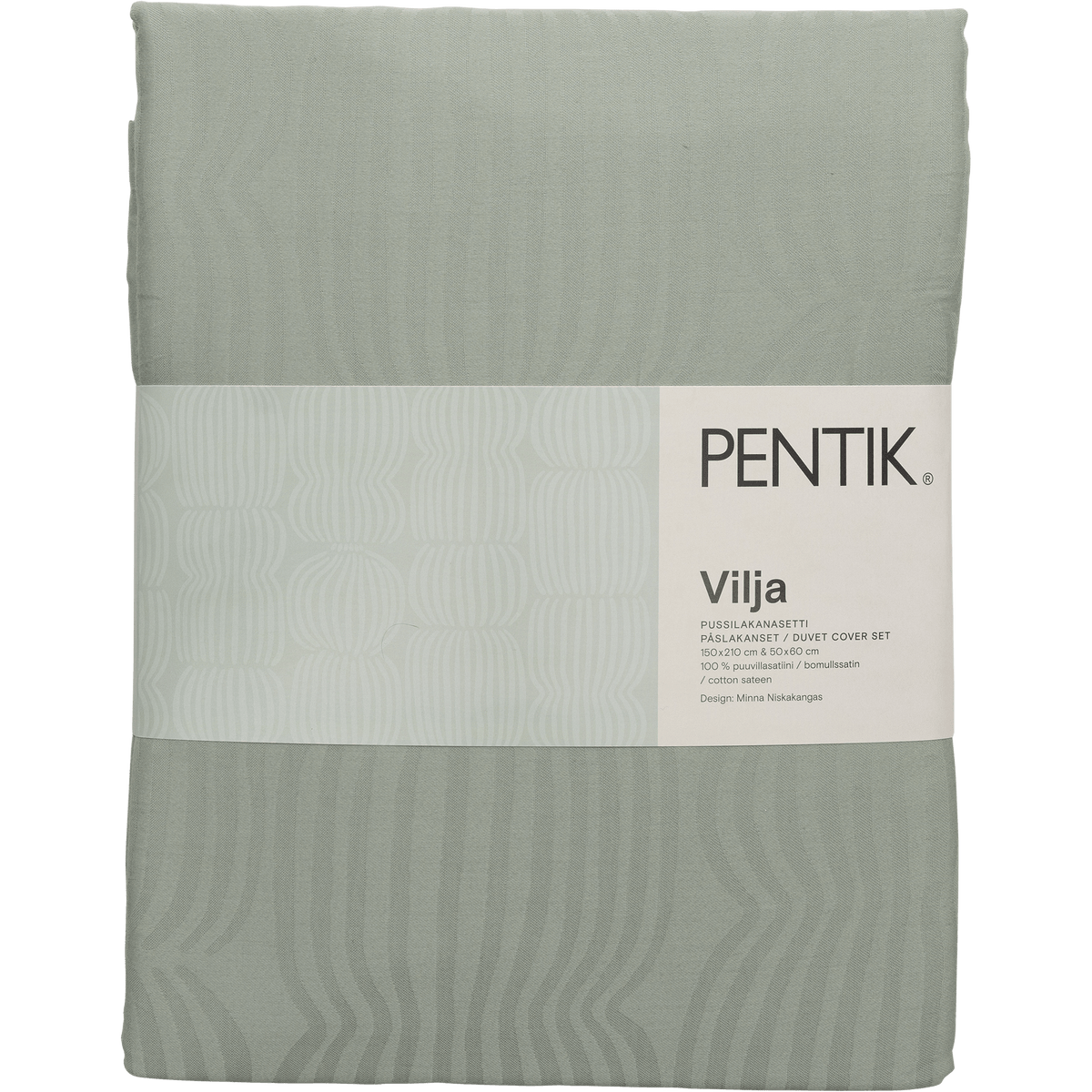 Vilja Pussilakanasetti Jacquard - PENTIK - Tekstiilit/Makuuhuonetekstiilit/Pussilakanat