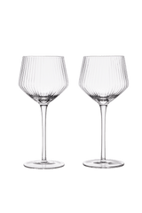 Vuolle Valkoviinilasi Raita 2 kpl - PENTIK - Kattaus/Astiat/Lasit